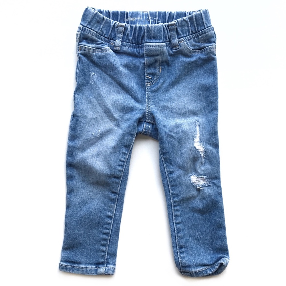Baby GAP Distressed Skinny Jeans Sz 18-24 Mo